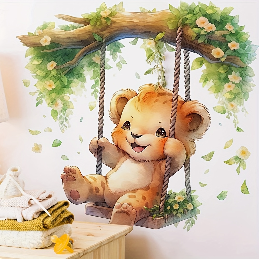 Furniture Paradise & Hardware Ghaziabad - Adesivo Murale Decorativo con Piccolo Leopardo