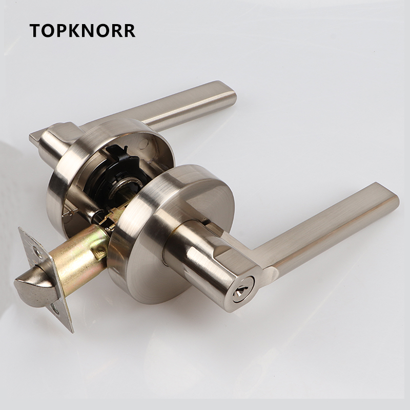 Zinc Furniture Hardware - Serratura per porta WC silenzioso universale