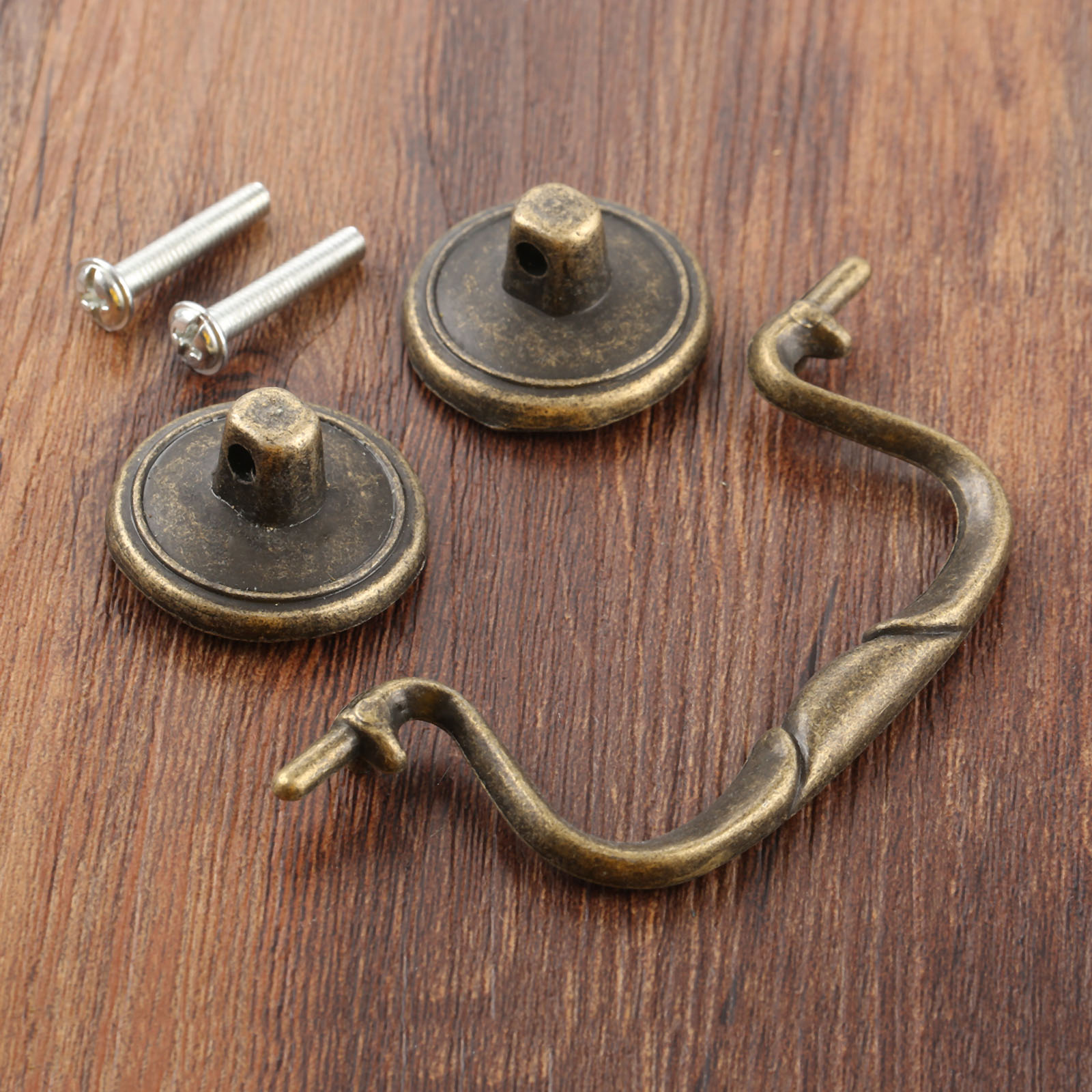 Furniture Hardware Shop - Maniglie vintage in plastica con viti,