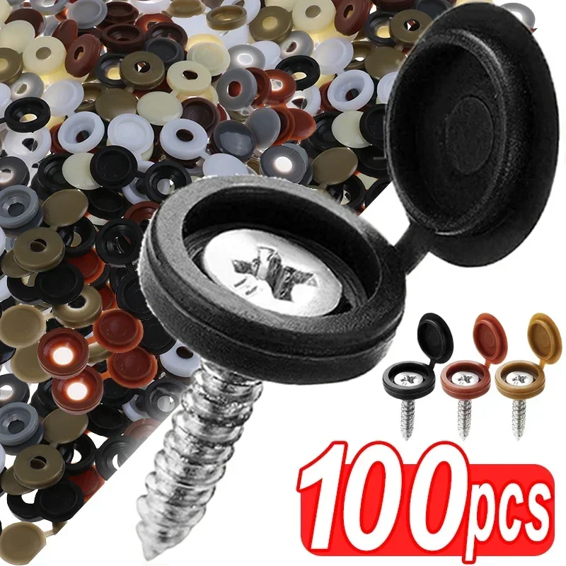 Furniture Hardware Fixing Screws - Tappo a vite in plastica incernierato