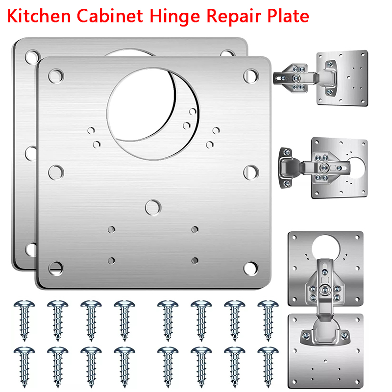 Furniture Hardware Fixing Screws - 2/10 pezzi set piastra di riparazione