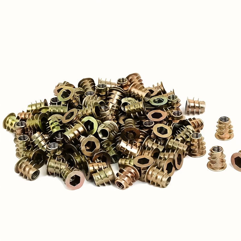 Furniture Hardware Threaded Inserts - Inserti filettati in lega zincata da