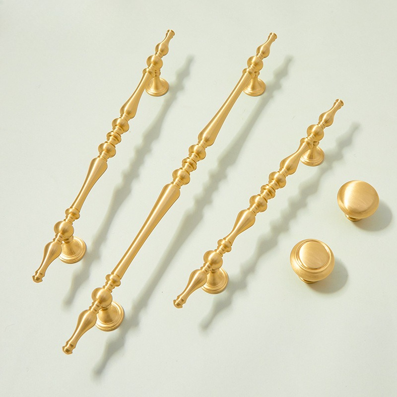Furniture And Kitchen Hardware Fitting - Maniglie per mobili francesi in ottone