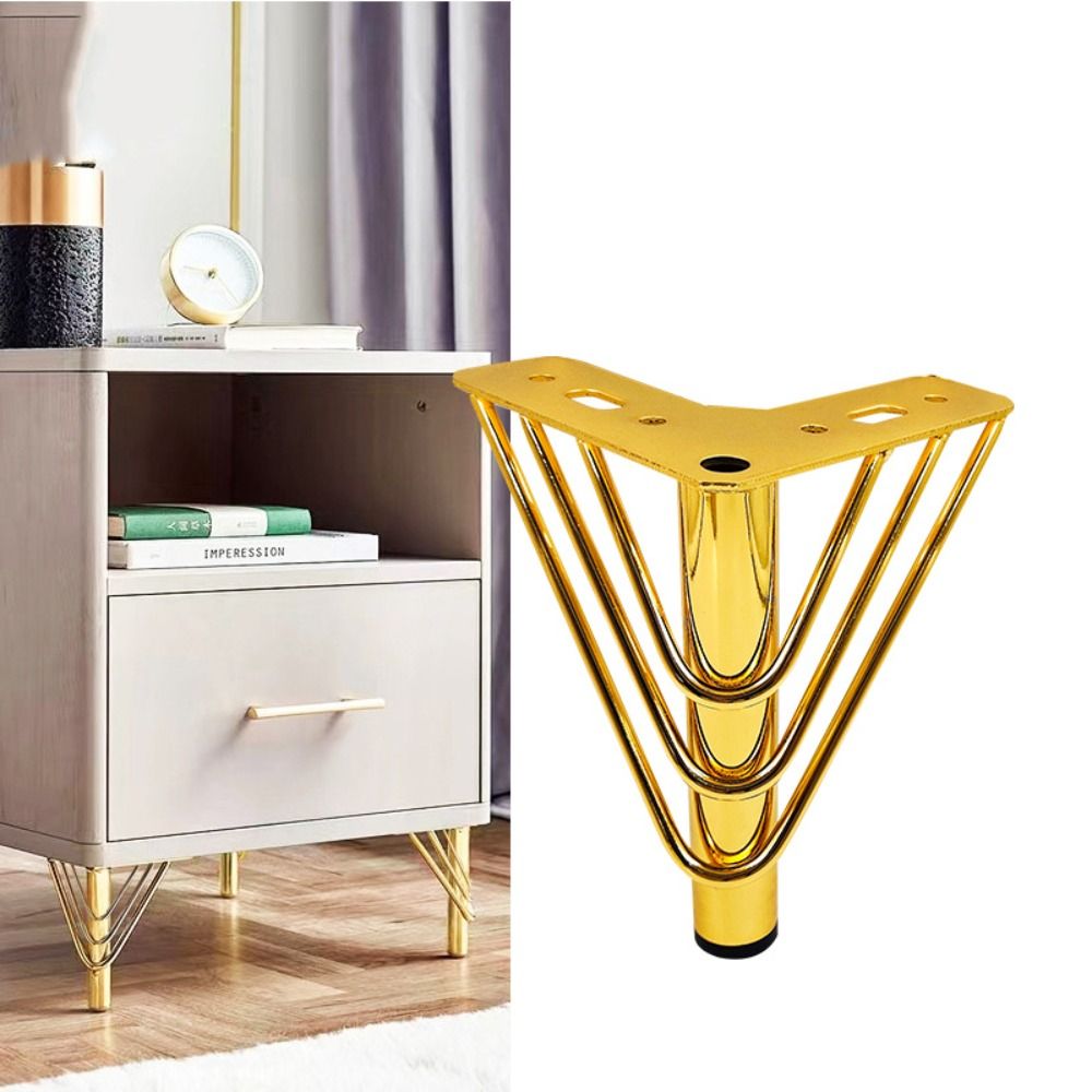 Furniture Hardware Material - Gambe per Mobili Color Oro, Design