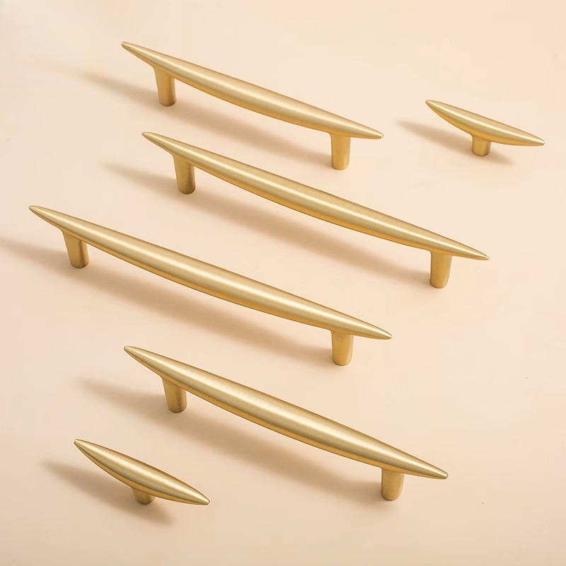 Furniture And Kitchen Hardware Fitting - Maniglie per Mobili in Ottone Massiccio