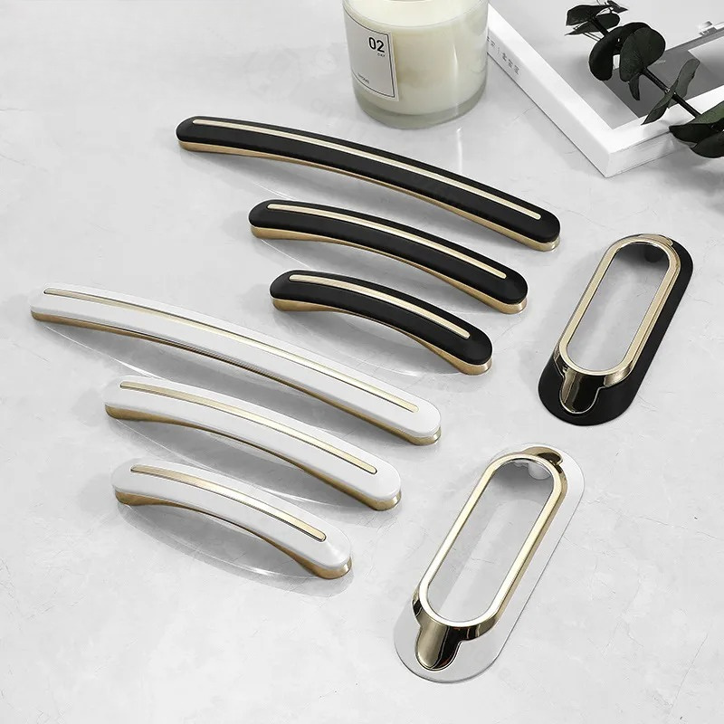 Zinc Furniture Hardware - Maniglie per Cassetti in Lega di