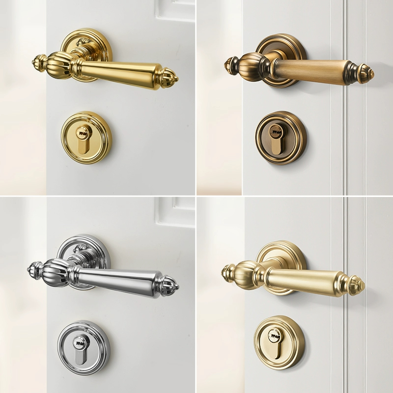 Zinc Furniture Hardware - Set di serrature per porte silenziose