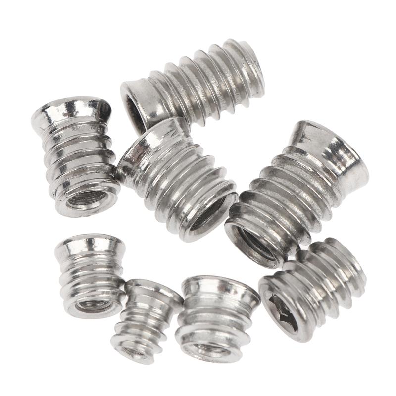 10 pezzi di dadi esagonali a i - Furniture Hardware Threaded Inserts recensione e prezzo