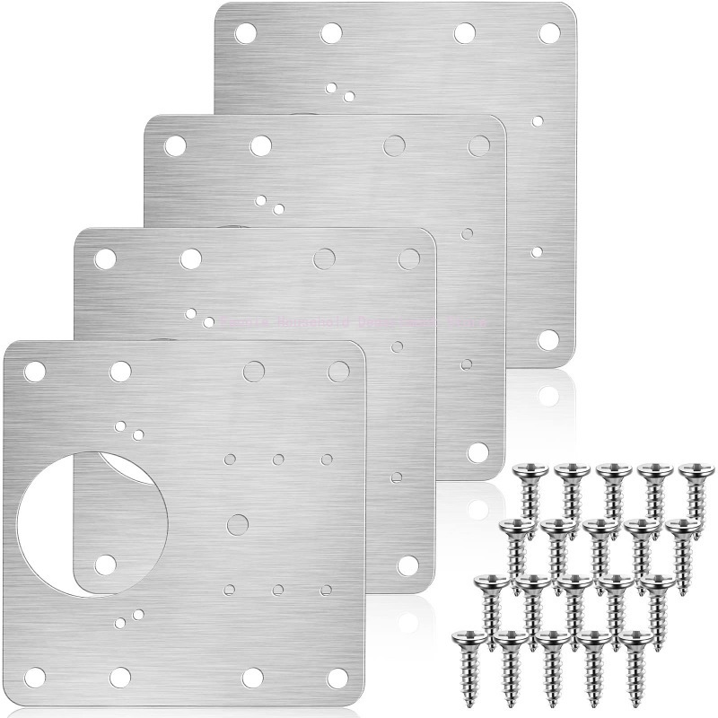 2/10 Set Piastre di Riparazion - Furniture Hardware Fixing Screws recensione e prezzo