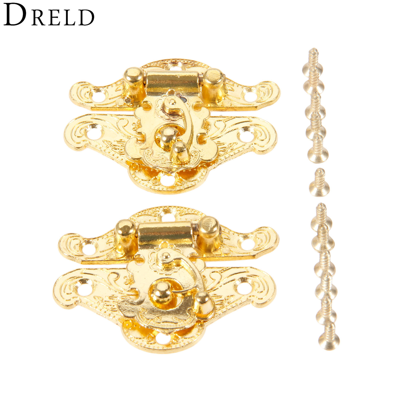 DRELD 2 pezzi scatola d'oro an - Furniture Hardware Manufacturers recensione e prezzo