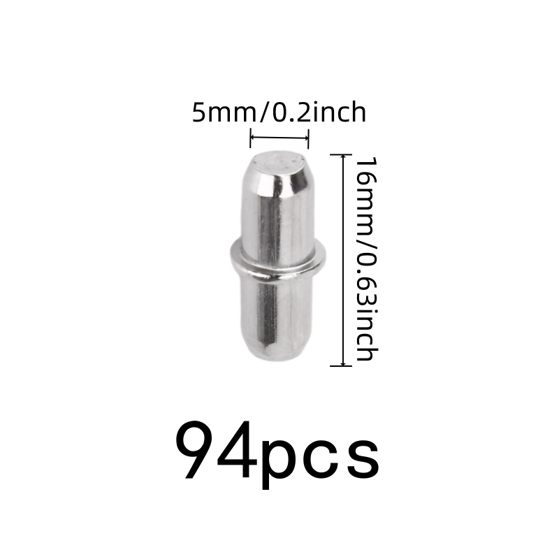 94 pezzi di perni per scaffali - Furniture Hardware Material recensione e prezzo
