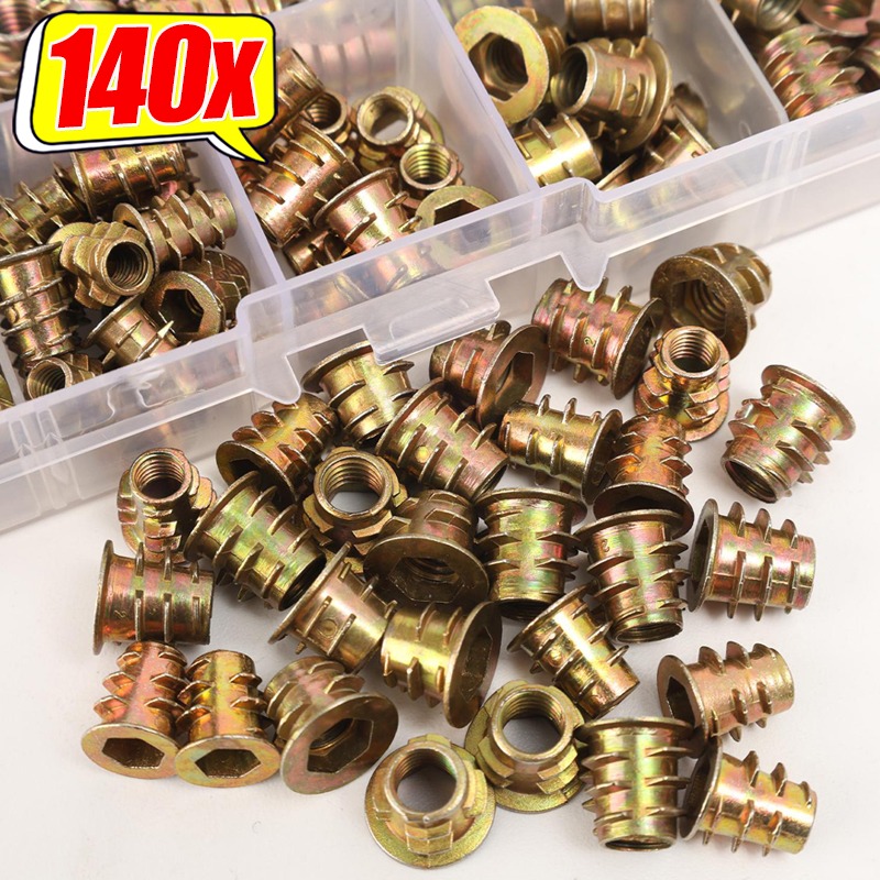 Inserti filettati in acciaio a - Furniture Hardware Threaded Inserts recensione e prezzo