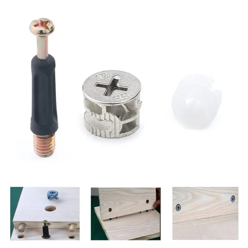 Connettore tre-in-uno per mobi - Furniture Hardware Fixing Screws recensione e prezzo