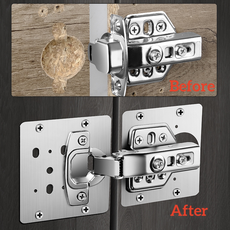 2/10 Set di Piastre di Riparaz - Furniture Hardware Fixing Screws recensione e prezzo