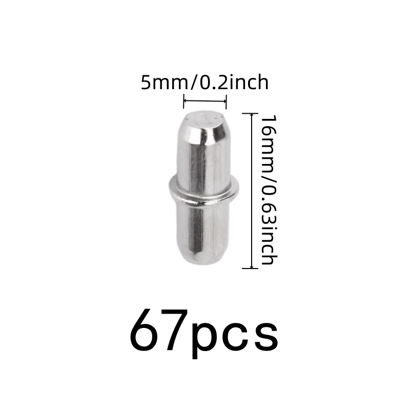 67 pezzi di perni per scaffali - Furniture Hardware Material recensione e prezzo